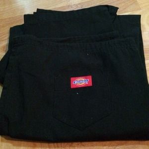 Black Dickies Scrub Pants