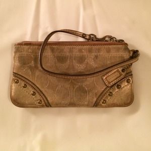 Coach wristlet
