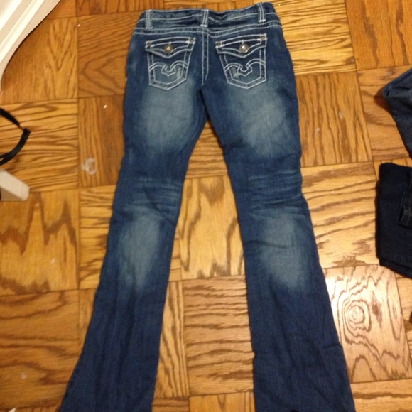 Designer boot cut jeans - Picture 3 of 4