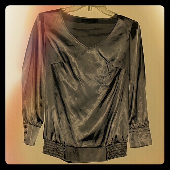 Beautiful Charcoal Colored Blouse