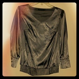 Beautiful Charcoal Colored Blouse