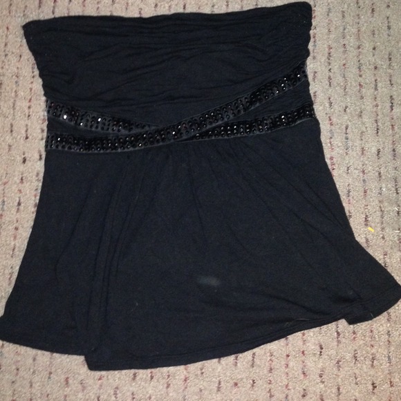 Black Express Tube Top