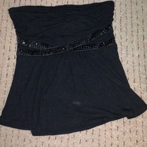 Black Express Tube Top