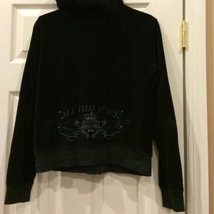 JUICY COUTURE velour zip up