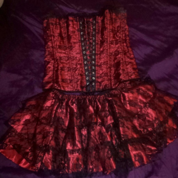 Corset & skirt set