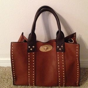 Beautiful leather tote