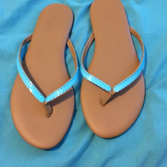 Sequined sandals!