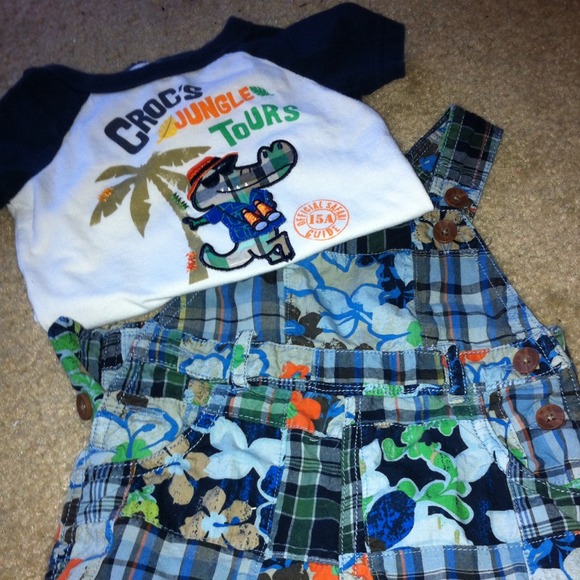 Overall short set