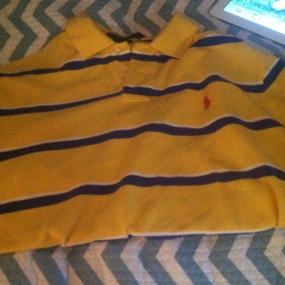 Men's Ralph Lauren stripped polo