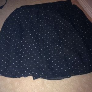 Polka dot skirt that was only worn once
