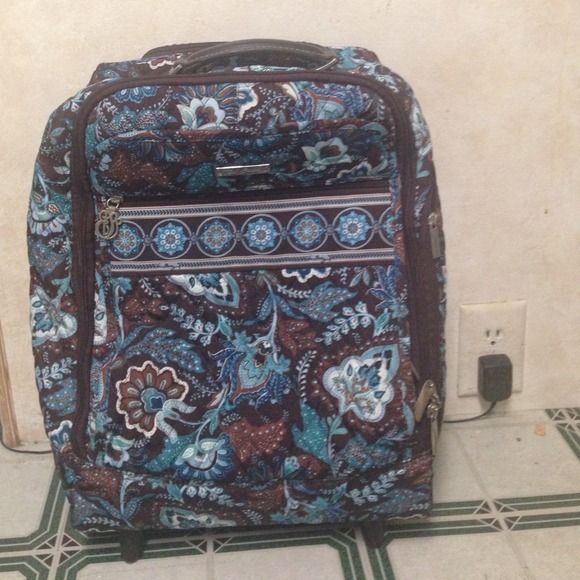Vera Bradley rolling suitcase