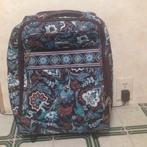 Vera Bradley rolling suitcase