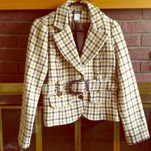 Woman's Belted Blazer