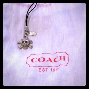Coach skull charm