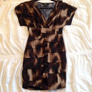 Animal print dress