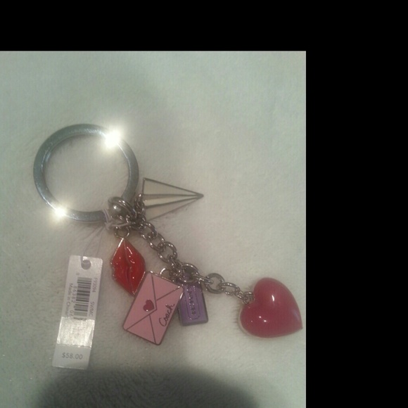 💟REDUCED💟Coach love letter key ring BNWT