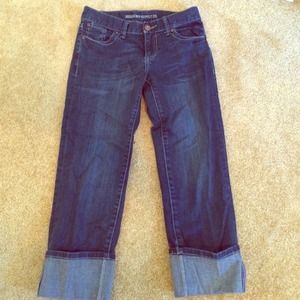 Cuffed Jeans