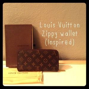 Louis Vuitton wallet and wristlet bundle