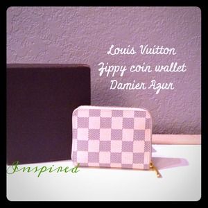 LV Damier Azur Zippy Coin Wallet