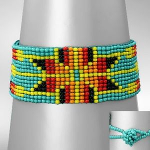 Tribal Seed Bead Bracelet