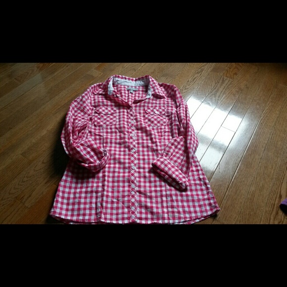 Delias plaid shirt