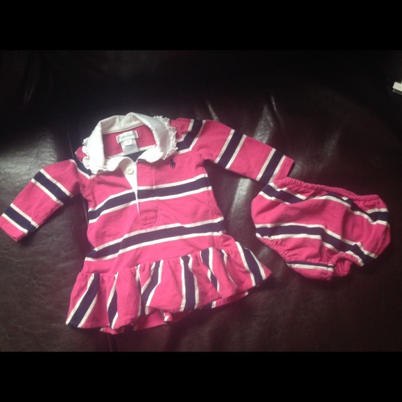 3 month polo outfit.