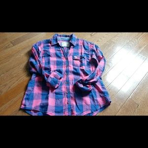 Abecrombie plaid shirt