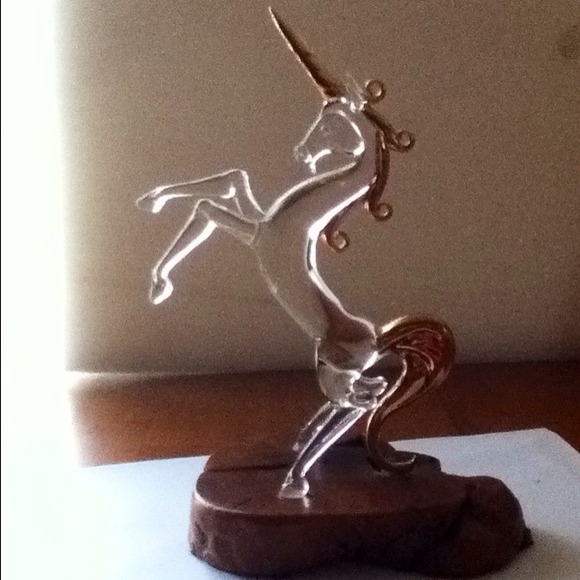 Collectible glass unicorn - Picture 4 of 4