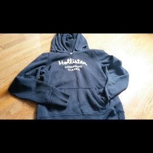 Hollister navy blue hoodie