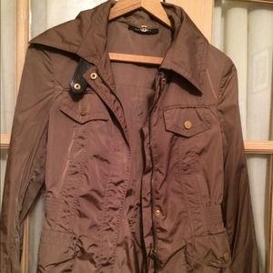 Beige Gucci nylon jacket