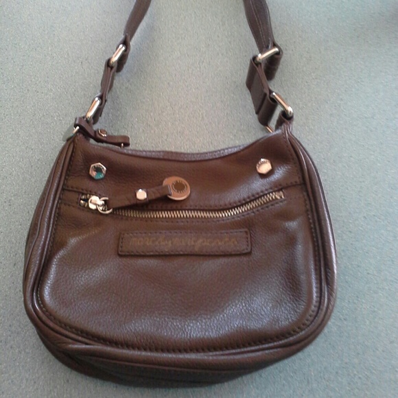 Marc Jacobs  Chocolate leather crossbody
