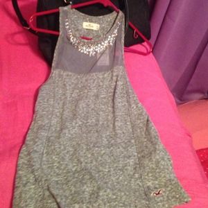 Hollister sparkly top