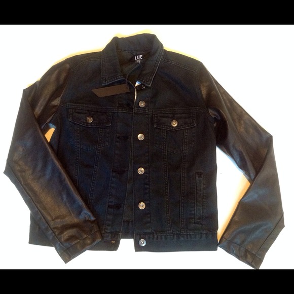 Pacsun denim / leather jacket