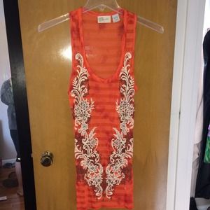 Miss Me long tank top