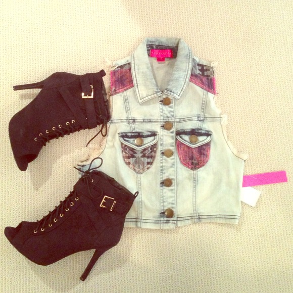 Denim Vest Sz. Small