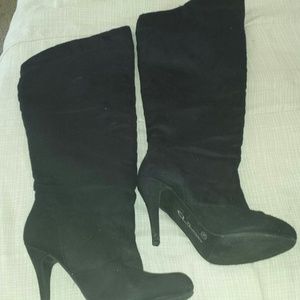 Suede Chinese Laundry knee boots
