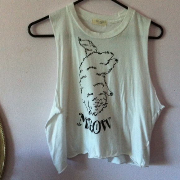 meow muscle tank