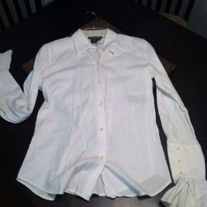 White button down dress shirt