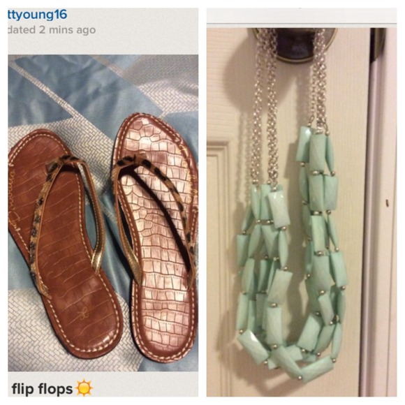Sandals and necklace bundle reserved!