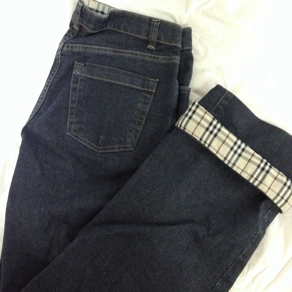 REDUCED! Burberry boot cut jeans
