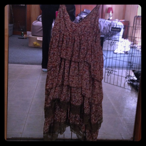 Layered strap dress