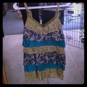 Layered tank top, never worn.