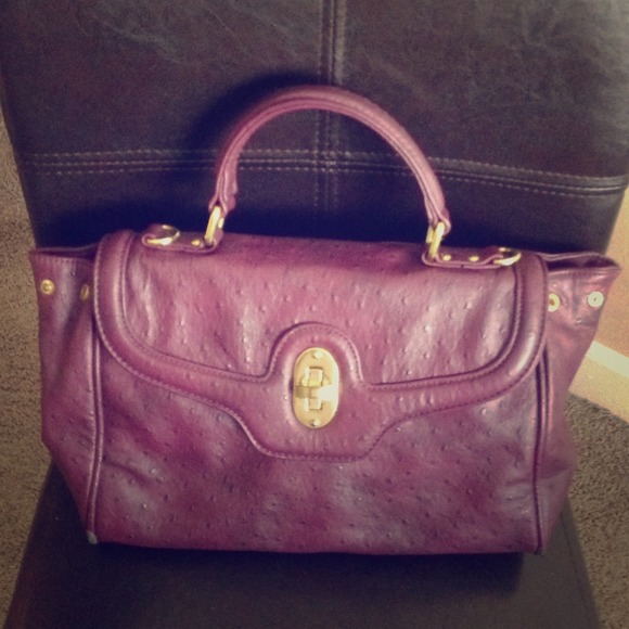PURPLE AND GOLD ALDO PURSE