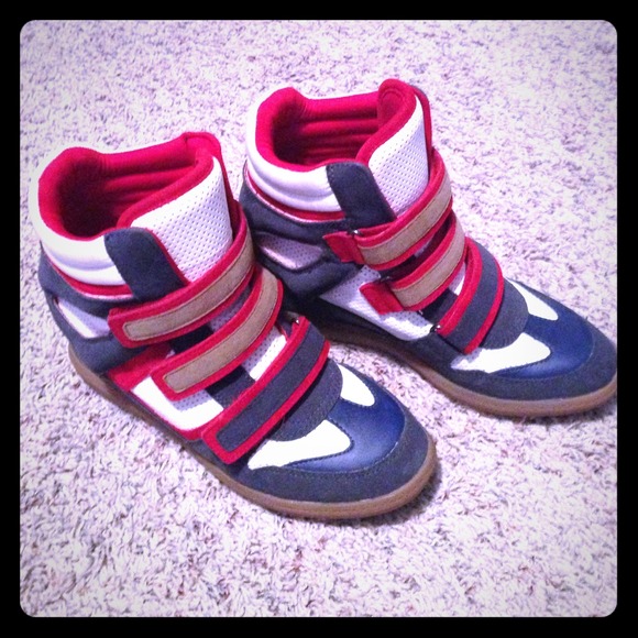 ALDO Wedge Sneakers Size 8