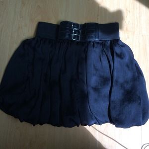 Black skirt