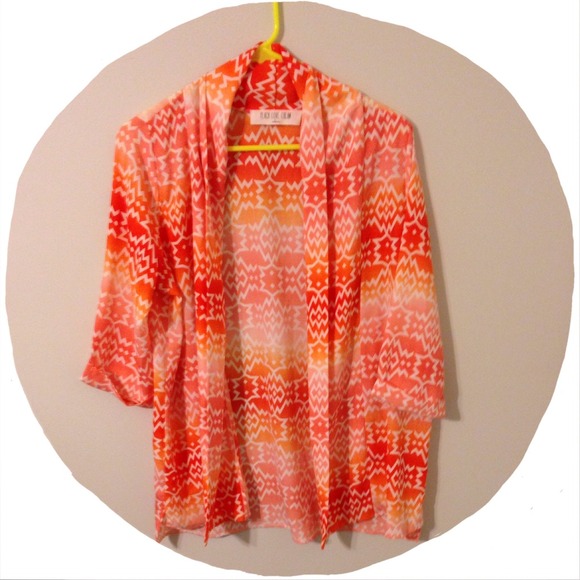 Tribal Sunrise Cardigan - Picture 1 of 3