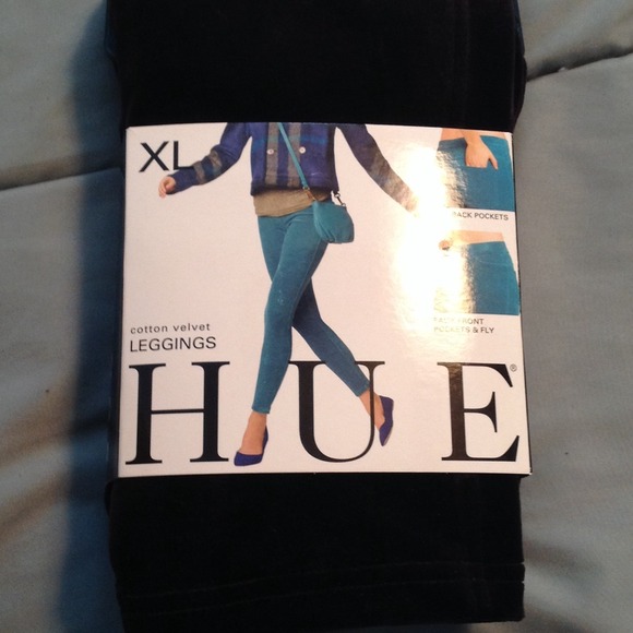Hue cotton velvet leggings, XL SOLD