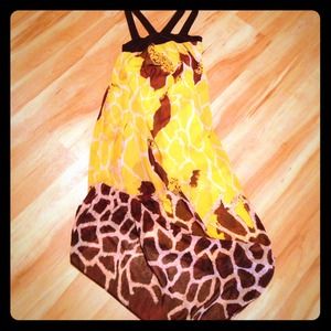 Super fun sheer Maxi Dress