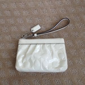 Coach Patent Leather Wristlet