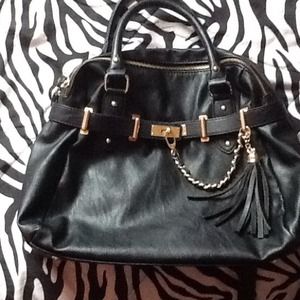 Lightly used black Steve Madden bag